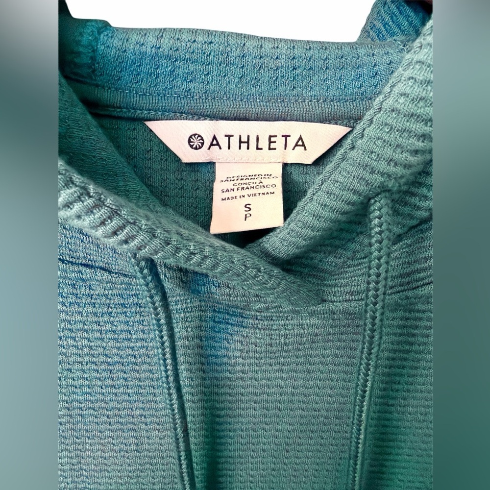 Athleta Balance Waffle Hoodie- Size Small - Picture 4 of 6